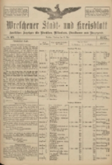 Wreschener Stadt und Kreisblatt: amtlicher Anzeiger f&uuml;r Wreschen, Miloslaw, Strzalkowo und Umgegend 1917.05.22 Nr68