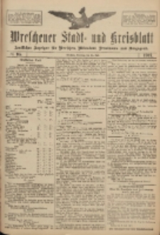Wreschener Stadt und Kreisblatt: amtlicher Anzeiger f&uuml;r Wreschen, Miloslaw, Strzalkowo und Umgegend 1917.07.24 Nr95