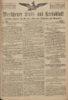 Wreschener Stadt und Kreisblatt: amtlicher Anzeiger f&uuml;r Wreschen, Miloslaw, Strzalkowo und Umgegend 1917.08.02 Nr99
