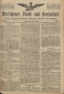 Wreschener Stadt und Kreisblatt: amtlicher Anzeiger f&uuml;r Wreschen, Miloslaw, Strzalkowo und Umgegend 1917.08.21 Nr107