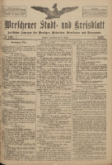 Wreschener Stadt und Kreisblatt: amtlicher Anzeiger f&uuml;r Wreschen, Miloslaw, Strzalkowo und Umgegend 1917.08.23 Nr108