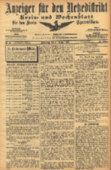 Anzeiger f&uuml;r den Netzedistrikt Kreis- und Wochenblatt f&uuml;r den Kreis Czarnikau 1906.02.08 Jg.54 Nr16