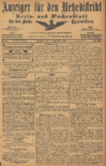 Anzeiger f&uuml;r den Netzedistrikt Kreis- und Wochenblatt f&uuml;r den Kreis Czarnikau 1906.12.22 Jg.54 Nr149