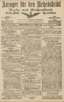Anzeiger für den Netzedistrikt Kreis- und Wochenblatt für den Kreis Czarnikau 1907.10.31 Jg.55 Nr128