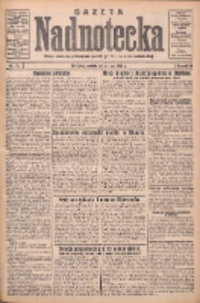 Gazeta Nadnotecka: pismo narodowe poświęcone sprawie polskiej na ziemi nadnoteckiej 1932.03.26 R.12 Nr71