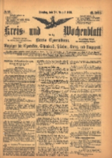 Kreis- und Wochenblatt für den Kreis Czarnikau: Anzeiger für Czarnikau, Schönlanke, Filehne, Kreuz, und Umgegend. 1895.08.20 Jg.43 Nr96