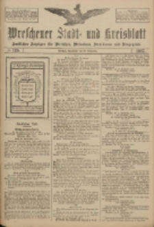 Wreschener Stadt und Kreisblatt: amtlicher Anzeiger f&uuml;r Wreschen, Miloslaw, Strzalkowo und Umgegend 1917.09.29 Nr125