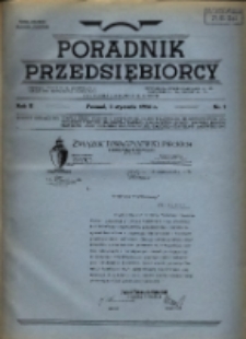Poradnik Przedsiębiorcy 1934.01.01 R.2 Nr1