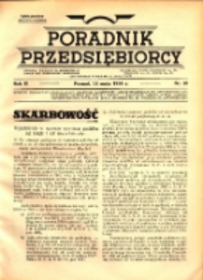 Poradnik Przedsiębiorcy 1934.05.15 R.2 Nr10