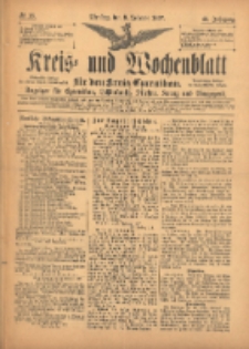 Kreis- und Wochenblatt für den Kreis Czarnikau: Anzeiger für Czarnikau, Schönlanke, Filehne, Kreuz, und Umgegend. 1897.02.09 Jg.45 Nr16