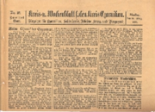 Kreis- und Wochenblatt für den Kreis Czarnikau: Anzeiger für Czarnikau, Schönlanke, Filehne, Kreuz, und Umgegend. 1897.03.30 Jg.45 Nr37