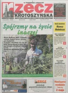 Rzecz Krotoszyńska 2011.04.26 Nr17(835)