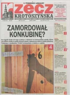 Rzecz Krotoszyńska 2011.05.31 Nr22(840)