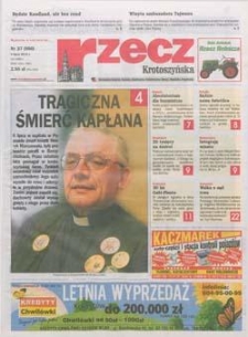 Rzecz Krotoszyńska 2013.07.09 Nr27(950)