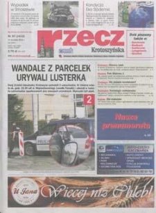 Rzecz Krotoszyńska 2014.09.16 Nr37(1012)