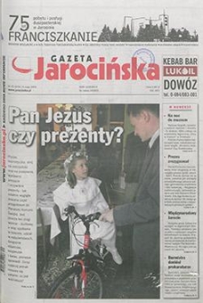Gazeta Jarocińska 2009.05.15 Nr20(970)