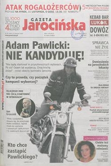 Gazeta Jarocińska 2009.11.13 Nr46(996)