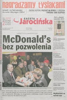 Gazeta Jarocińska 2009.11.27 Nr48(998)