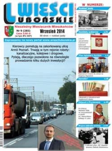 Wieści Lubońskie 2014.09 Nr9(285)