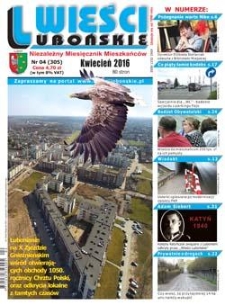Wieści Lubońskie 2016.04 Nr4(305)