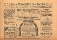 Kreis- und Wochenblatt für den Kreis Czarnikau: Anzeiger für Czarnikau, Schönlanke, Filehne, Kreuz, und Umgegend. 1899.03.04 Jg.47 Nr27