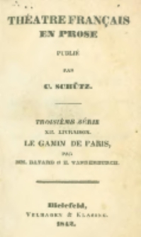 Le Gamin De Paris, Comédie-vaudeville en deux actes