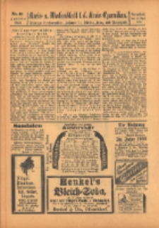 Kreis- und Wochenblatt für den Kreis Czarnikau: Anzeiger für Czarnikau, Schönlanke, Filehne, Kreuz, und Umgegend. 1899.04.15 Jg.47 Nr44