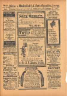 Kreis- und Wochenblatt für den Kreis Czarnikau: Anzeiger für Czarnikau, Schönlanke, Filehne, Kreuz, und Umgegend. 1899.04.08 Jg.47 Nr41