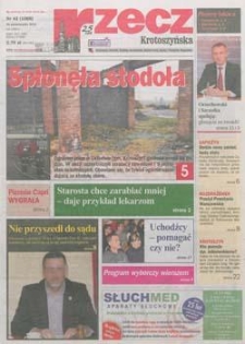 Rzecz Krotoszyńska 2015.10.20 Nr42(1069)
