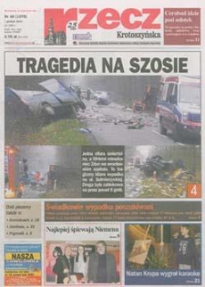 Rzecz Krotoszyńska 2015.12.01 Nr48(1075)