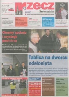 Rzecz Krotoszyńska 2016.11.22 Nr47(1126)