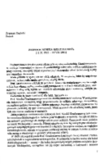 Profesor Monika Gruchmanowa (13 XI 1922 – 14 VIII 2001)