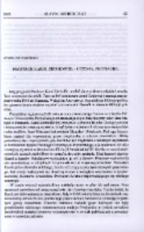 Profesor Karol Zierhoffer – uczony, przyjaciel