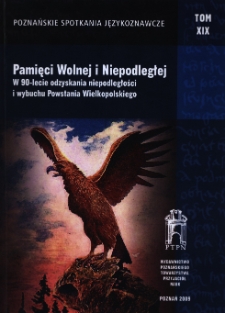 Komunikacja społeczna a kultura języka