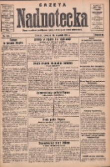 Gazeta Nadnotecka: pismo narodowe poświęcone sprawie polskiej na ziemi nadnoteckiej 1932.09.22 R.12 Nr218