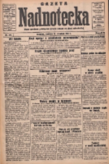 Gazeta Nadnotecka: pismo narodowe poświęcone sprawie polskiej na ziemi nadnoteckiej 1932.09.25 R.12 Nr221