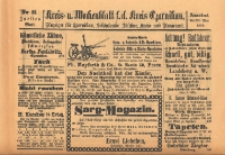 Kreis- und Wochenblatt für den Kreis Czarnikau: Anzeiger für Czarnikau, Schönlanke, Filehne, Kreuz, und Umgegend. 1899.05.20 Jg.47 Nr58