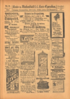 Kreis- und Wochenblatt für den Kreis Czarnikau: Anzeiger für Czarnikau, Schönlanke, Filehne, Kreuz, und Umgegend. 1899.06.03 Jg.47 Nr63