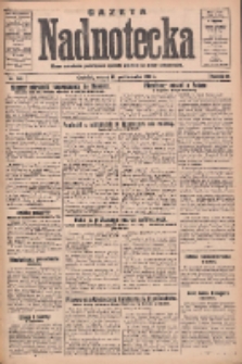 Gazeta Nadnotecka: pismo narodowe poświęcone sprawie polskiej na ziemi nadnoteckiej 1932.10.18 R.12 Nr240