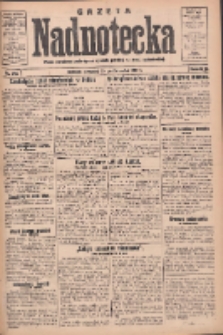 Gazeta Nadnotecka: pismo narodowe poświęcone sprawie polskiej na ziemi nadnoteckiej 1932.10.20 R.12 Nr242