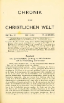 Chronik der christlichen Welt. 1907.03.10 Jg.17 Nr.10