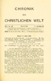 Chronik der christlichen Welt. 1907.05.30 Jg.17 Nr.22