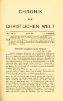 Chronik der christlichen Welt. 1907.06.06 Jg.17 Nr.23