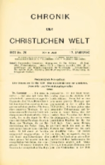 Chronik der christlichen Welt. 1907.07.18 Jg.17 Nr.29
