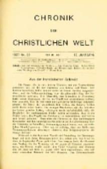 Chronik der christlichen Welt. 1907.07.25 Jg.17 Nr.30