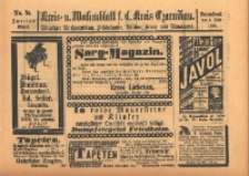Kreis- und Wochenblatt für den Kreis Czarnikau: Anzeiger für Czarnikau, Schönlanke, Filehne, Kreuz, und Umgegend. 1899.07.01 Jg.47 Nr75