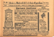 Kreis- und Wochenblatt für den Kreis Czarnikau: Anzeiger für Czarnikau, Schönlanke, Filehne, Kreuz, und Umgegend. 1899.08.05 Jg.47 Nr90