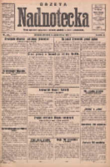 Gazeta Nadnotecka: pismo narodowe poświęcone sprawie polskiej na ziemi nadnoteckiej 1932.10.30 R.12 Nr251