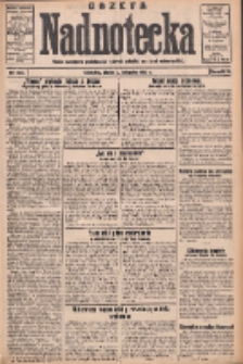 Gazeta Nadnotecka: pismo narodowe poświęcone sprawie polskiej na ziemi nadnoteckiej 1932.11.04 R.12 Nr254
