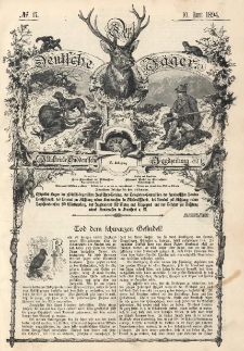Der Deutsche Jäger 1894 Nr17